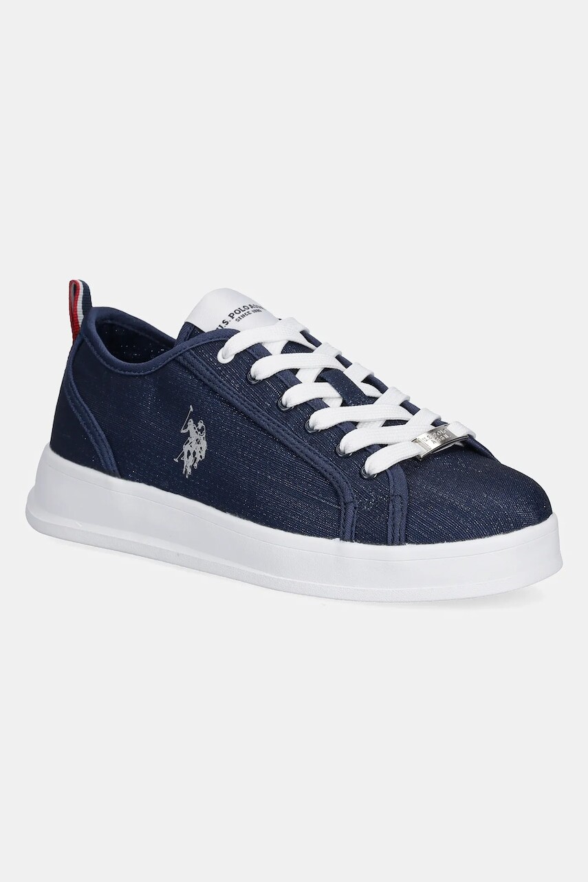 Tenisky U.S. Polo Assn. CAMPY dámske, tmavomodrá farba, CAMPYW003W/5T1