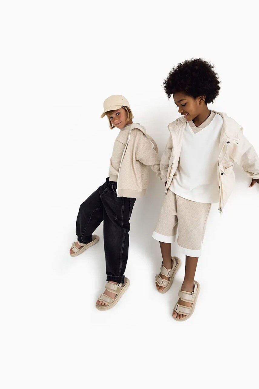Detská súprava Emporio Armani béžová farba, EB000224 AF13431