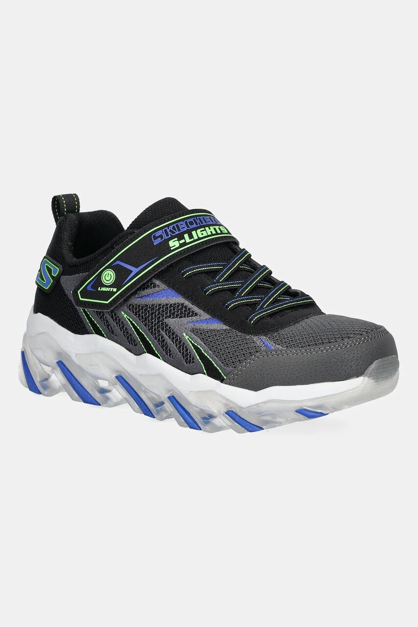 Detské tenisky Skechers MEGA-SURGE 2.0 šedá farba, 400165L