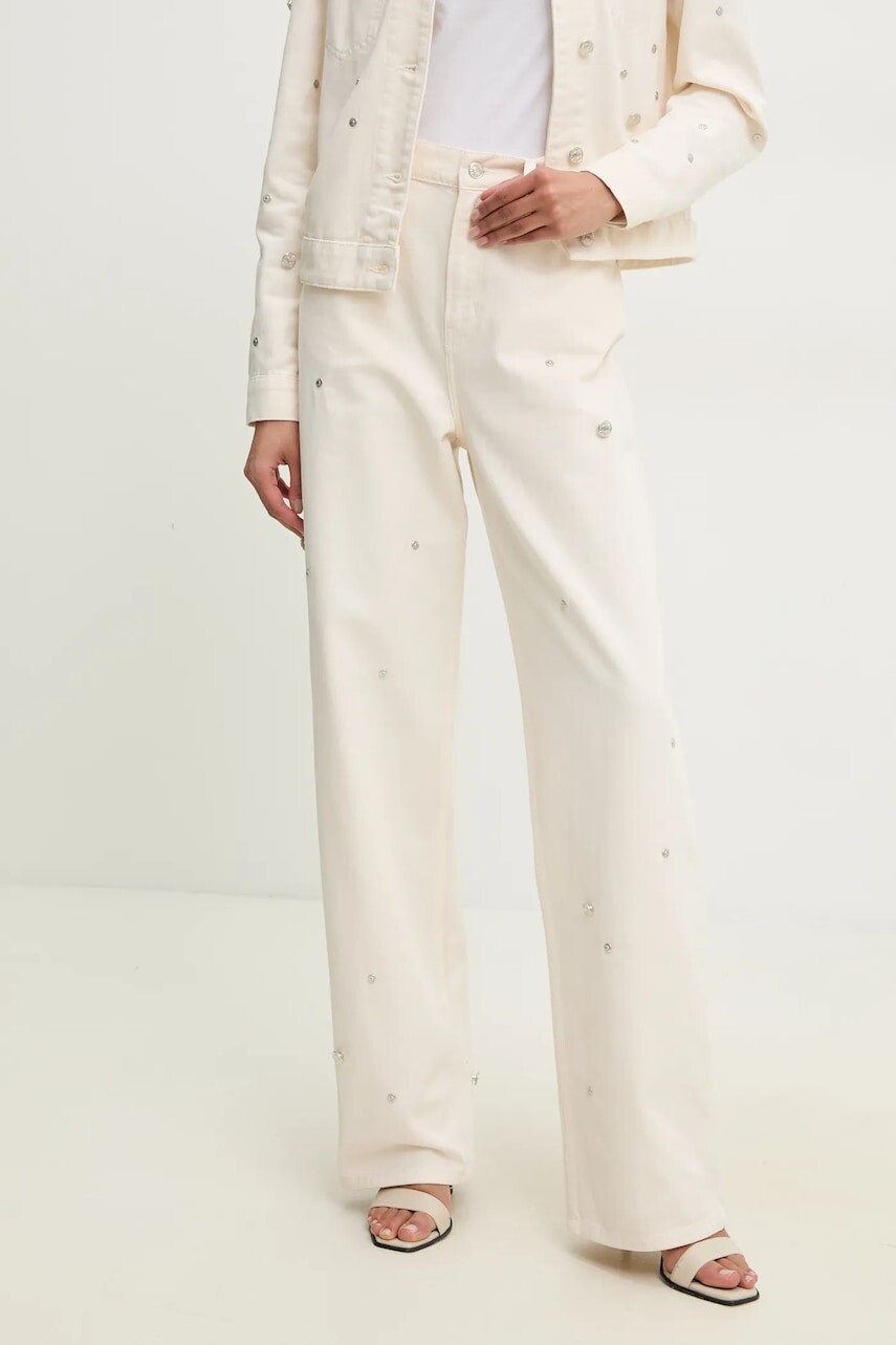 Rifle Moschino Jeans dámske, vysoký pás, 0323 3718