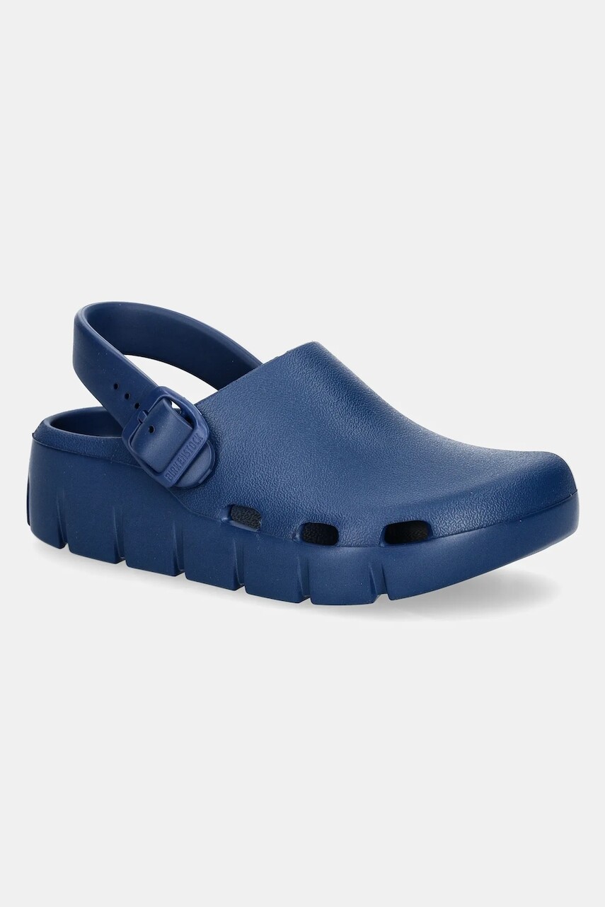 Detské šľapky Birkenstock Birki-Flow tmavomodrá farba, 1029586