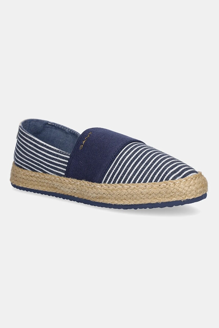Espadrilky Gant Raffiaville tmavomodrá farba, 30568944.G917
