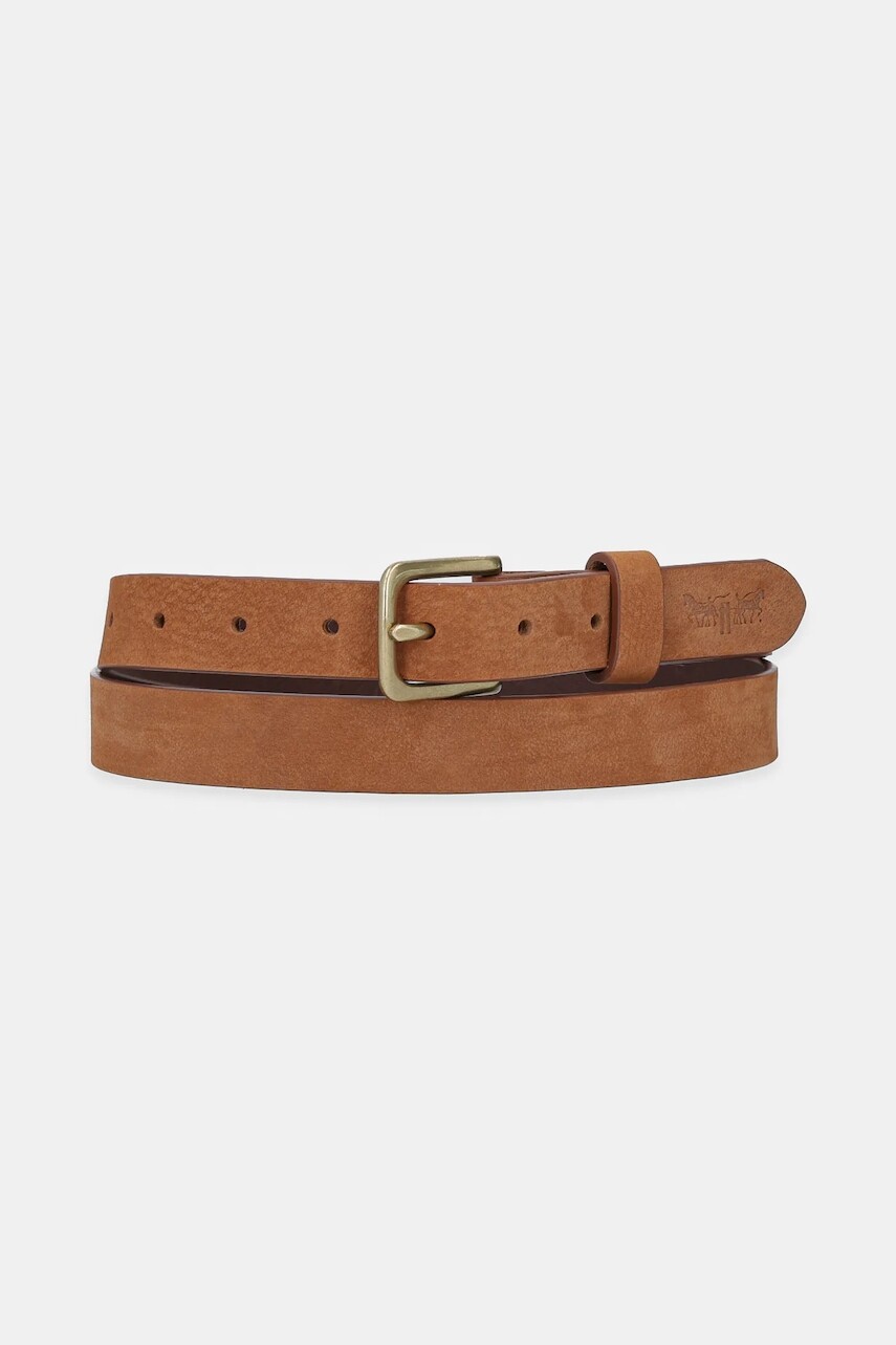Opasok Levi's pánsky, hnedá farba, 0009Y-0002
