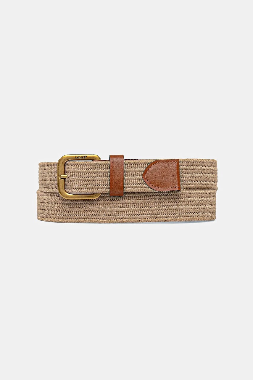 Opasok Levi's béžová farba, D7929-0002