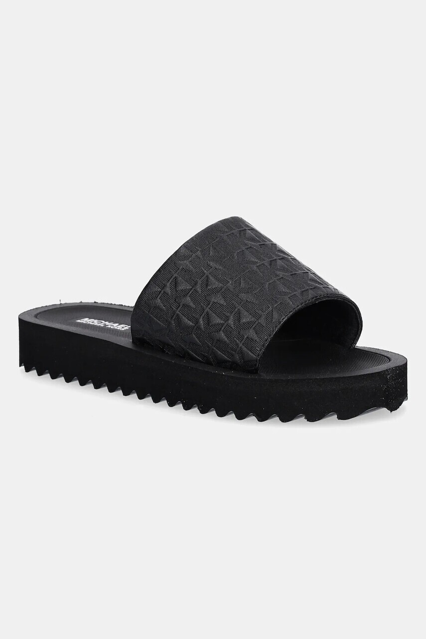 Šľapky Michael Kors TEAGAN MERRICK čierna farba, MK01372001