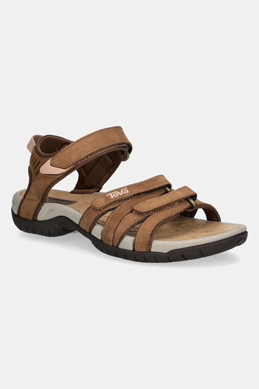 Sandále Teva Tirra Leather dámske, hnedá farba, 4177-HYBR
