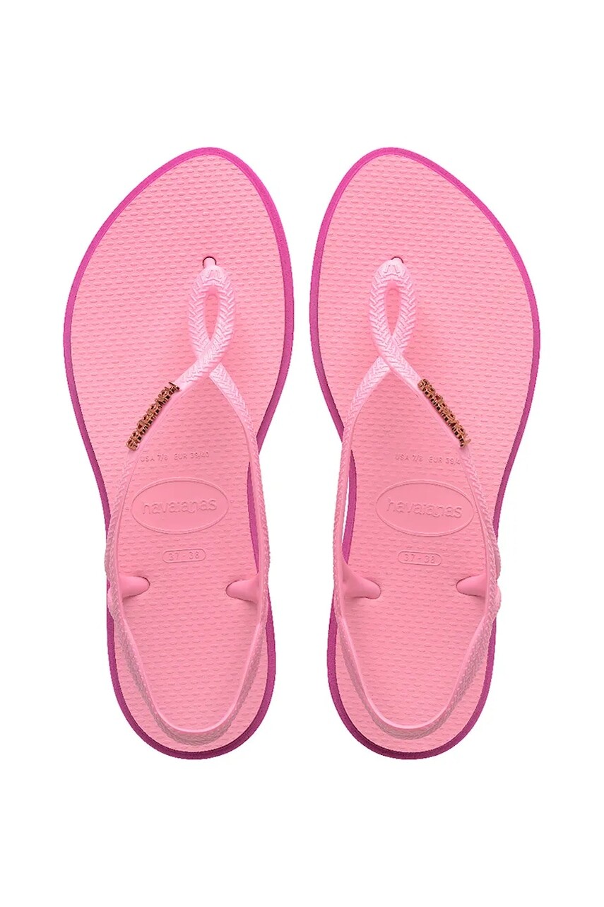 Sandále Havaianas LUNA POINT dámske, ružová farba, 4149921.9321