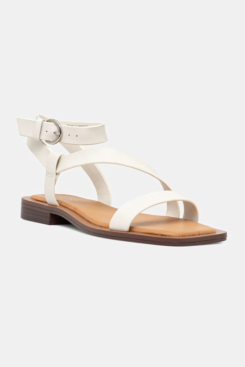 Kožené sandále Aldo GRUGAR béžová farba, 13966802