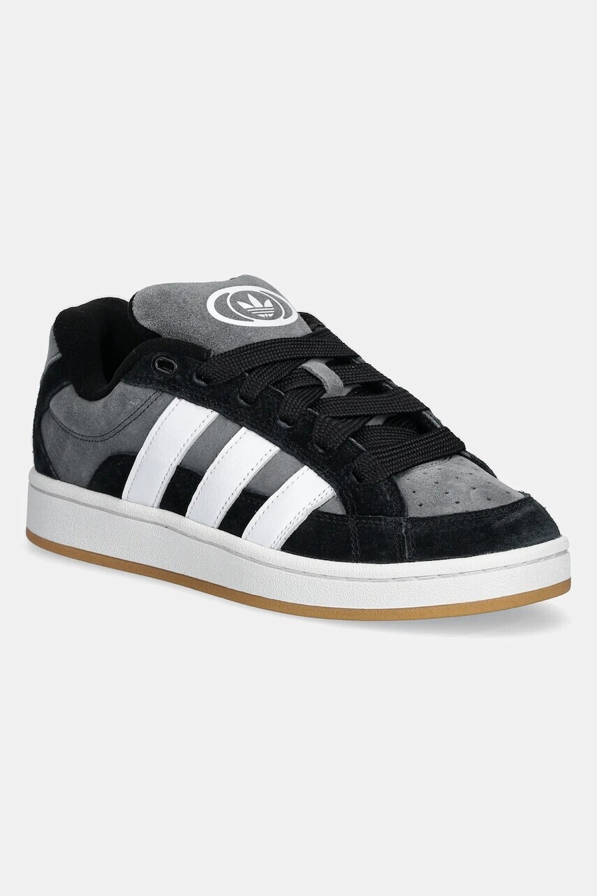 Semišové tenisky adidas Originals Campus 00S Beta čierna farba, JR2462