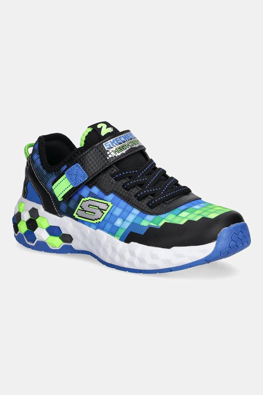 Detské tenisky Skechers MEGA-CRAFT 2.0 tmavomodrá farba, 402204L