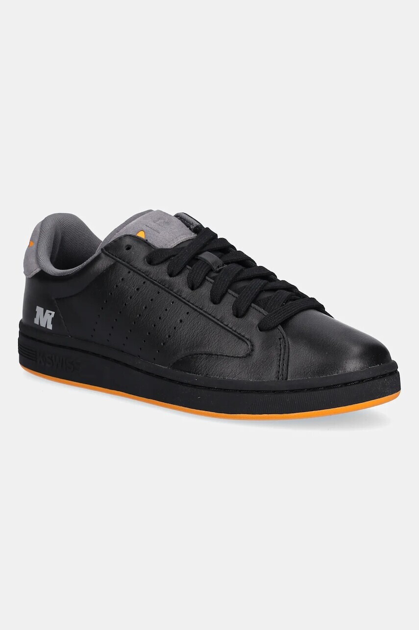 Kožené tenisky K-Swiss LOZAN KLUB X MCLAREN čierna farba, 04415.038.M