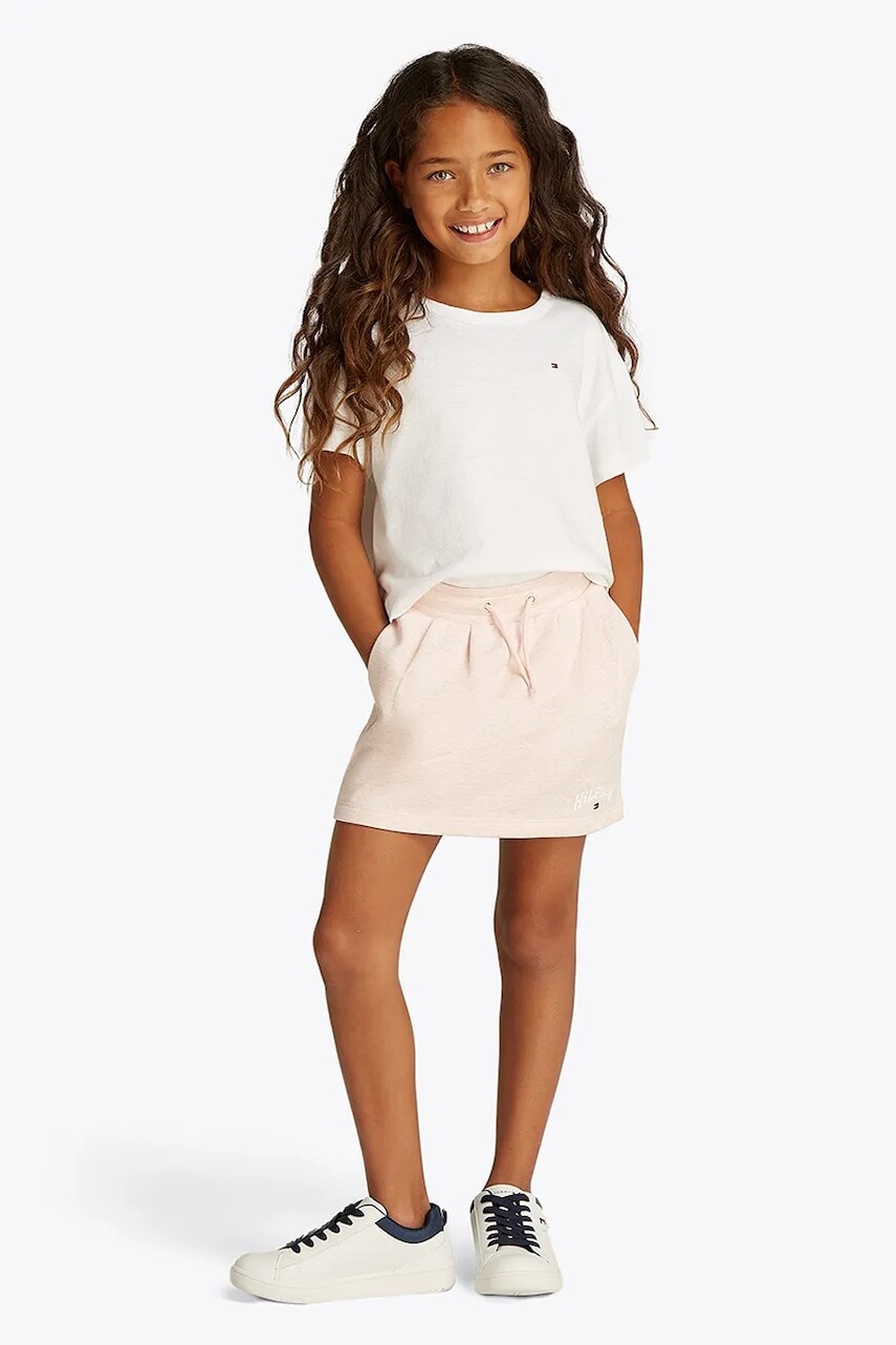 Tričko Tommy Hilfiger biela farba, KG0KG08555