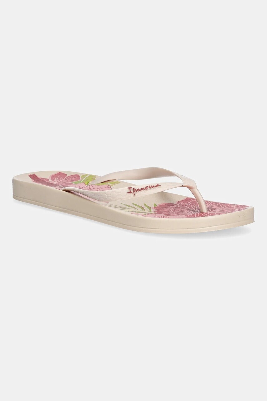 Šľapky Ipanema ANAT TEMAS X béžová farba, 83611-BD534