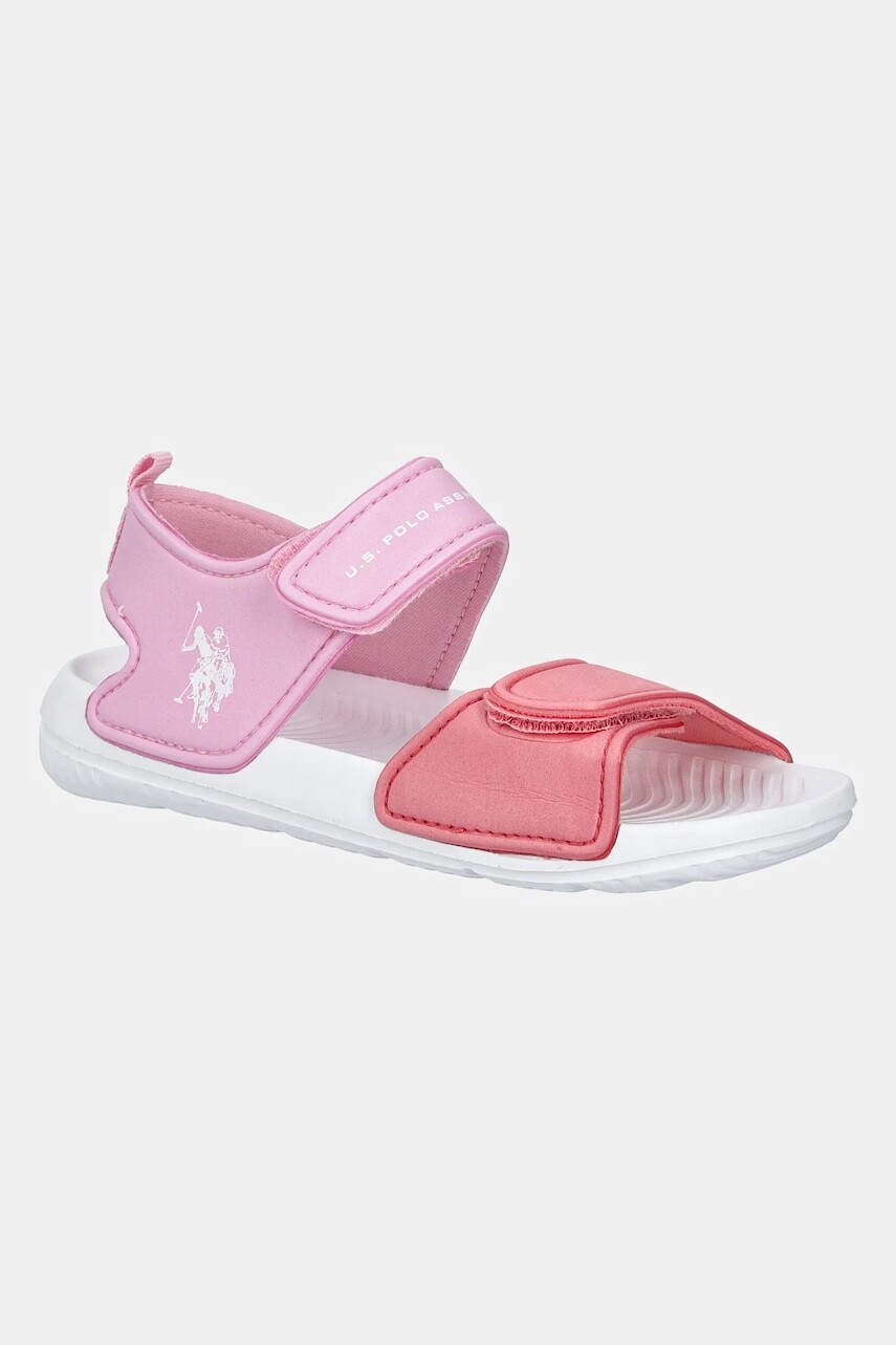 Sandále U.S. Polo Assn. REGAN001A ružová farba