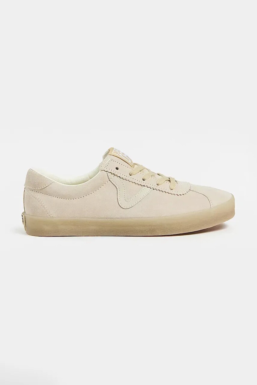 Semišové tenisky Vans Sport Low béžová farba, VN000D6NBYS1