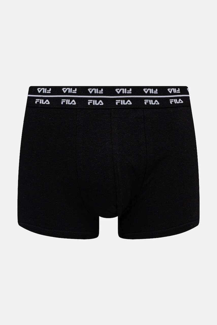 Boxerky Fila čierna farba, FU5303