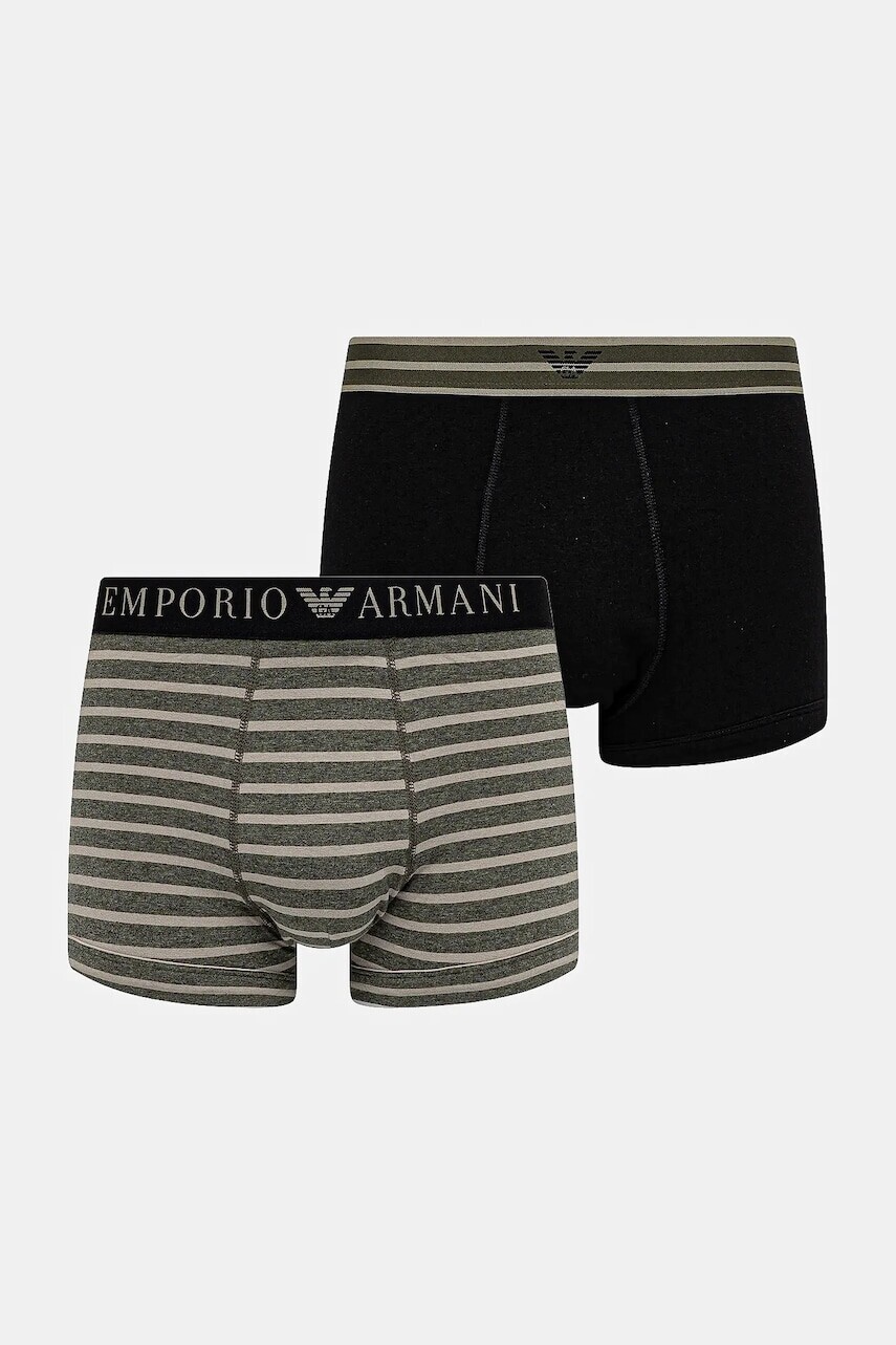 Boxerky Emporio Armani Underwear 2-pak čierna farba, EM000253 AF10799