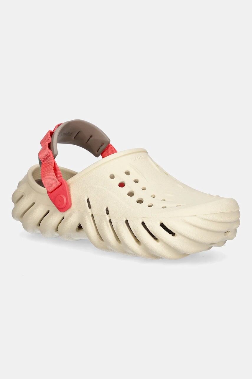 Šľapky Crocs X - (Echo) Clog béžová farba, 207937