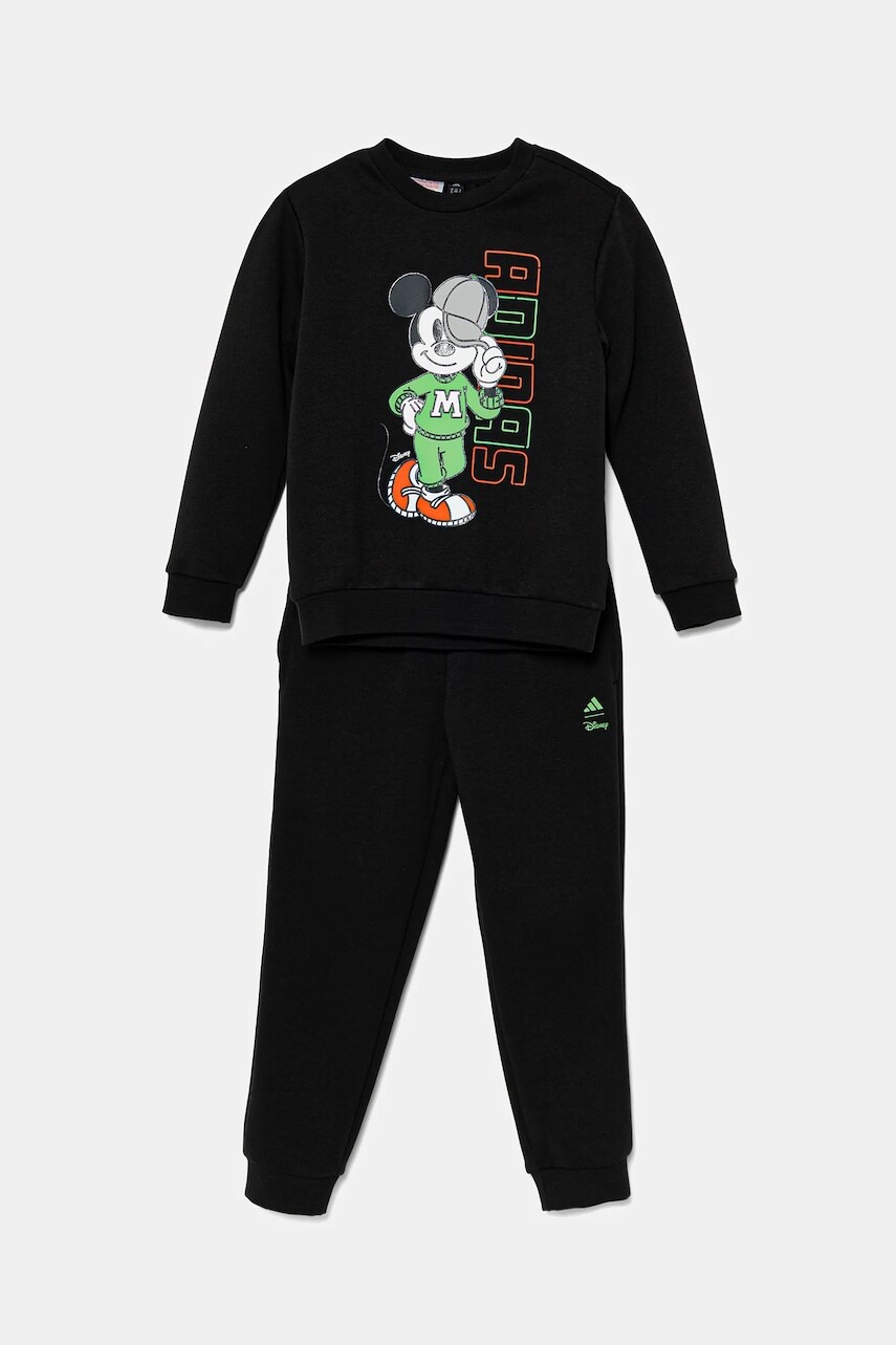 Detská tepláková súprava adidas čierna farba, JY1283