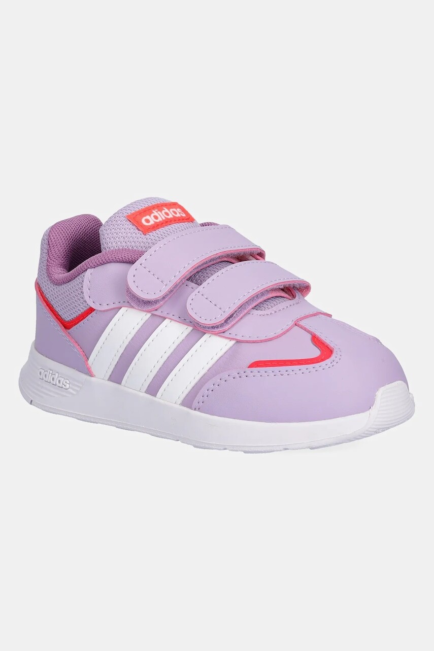 Detské tenisky adidas TENSAUR SWITCH fialová farba, JQ8094