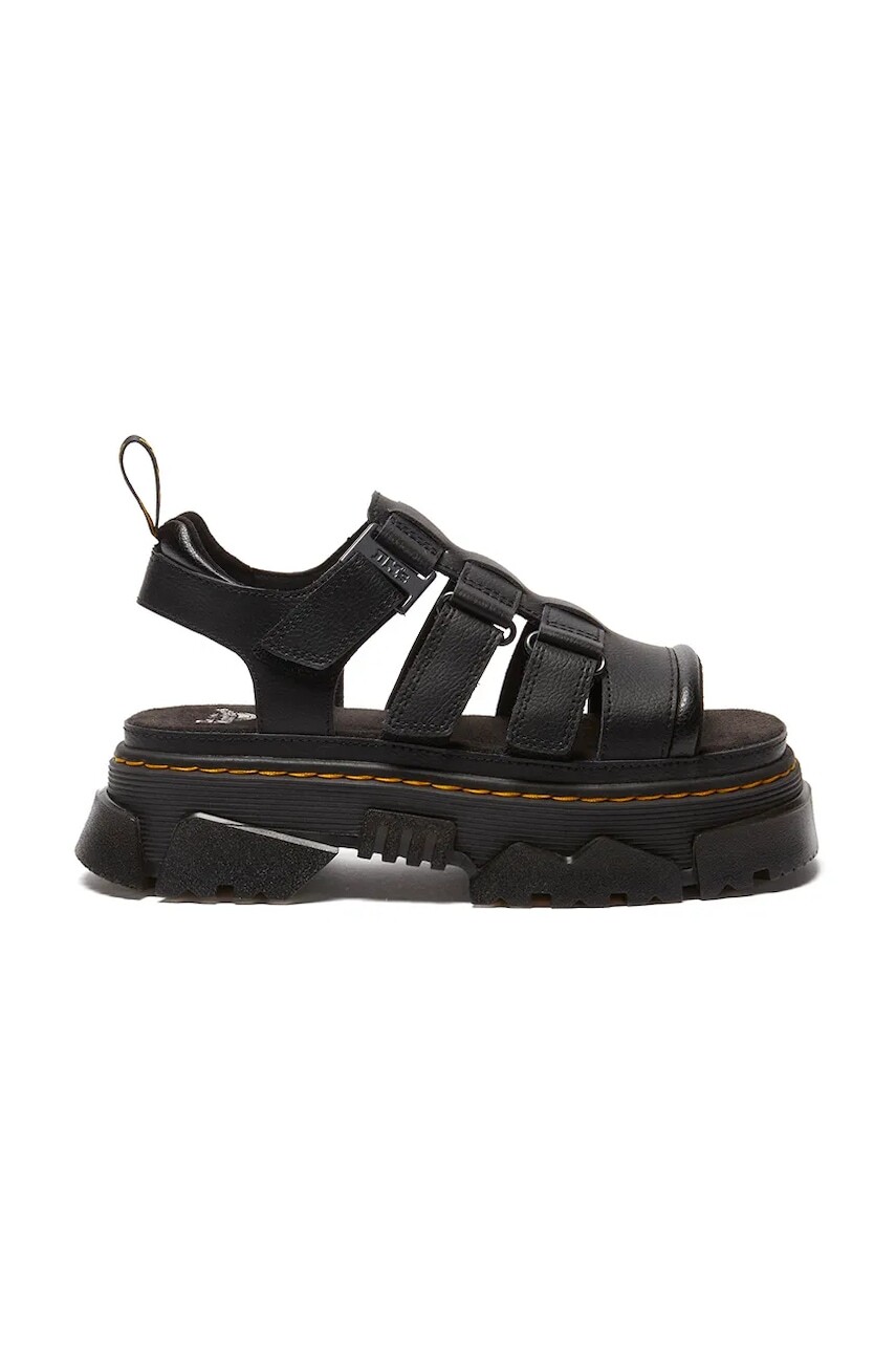 Sandále Dr. Martens Mattison 3S čierna farba, na platforme, DM40891001