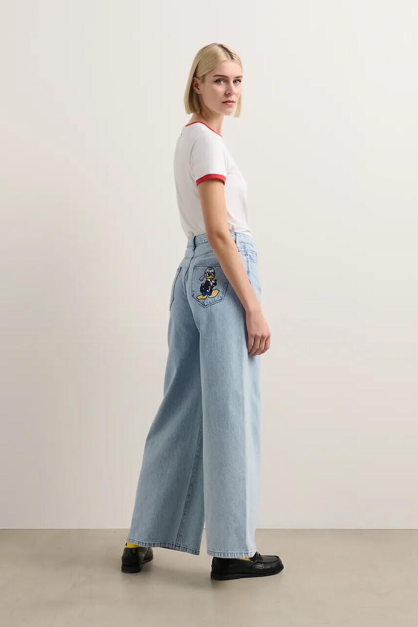 Rifle Karl Lagerfeld KL X DISNEY vysoký pás, A3W10120