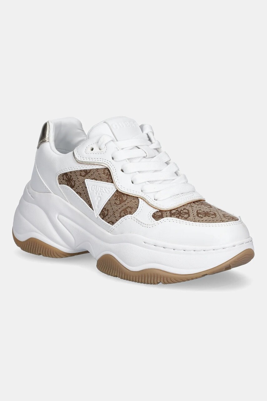 Tenisky Guess HAPYY4 biela farba, FLTHP4 FAL12