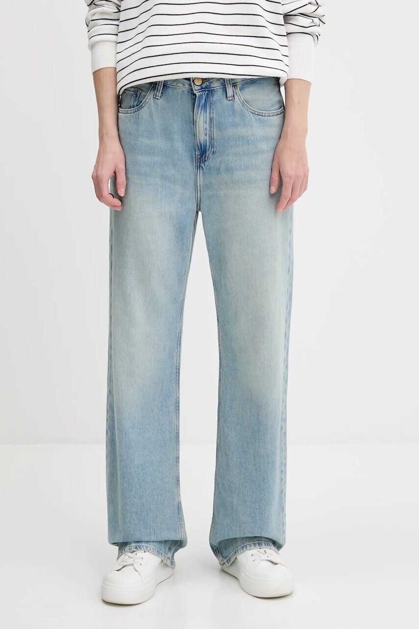 Rifle Tommy Hilfiger vysoký pás, WW0WW47152