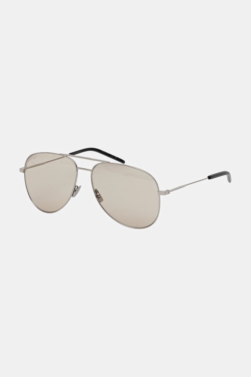 Slnečné okuliare Saint Laurent strieborná farba, CLASSIC 11