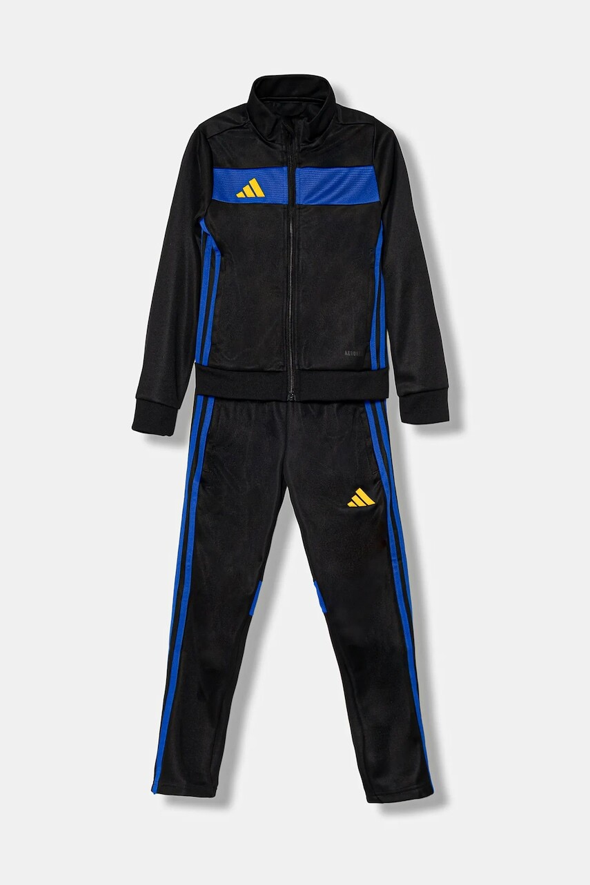 Detská tepláková súprava adidas Performance čierna farba, JX2218