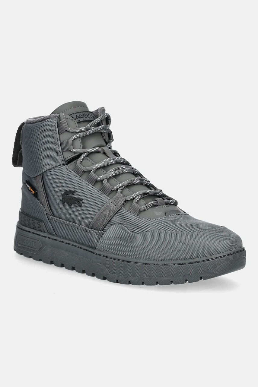 Tenisky Lacoste T-Clip Winter Mid Sneakers šedá farba, 50SMA0195