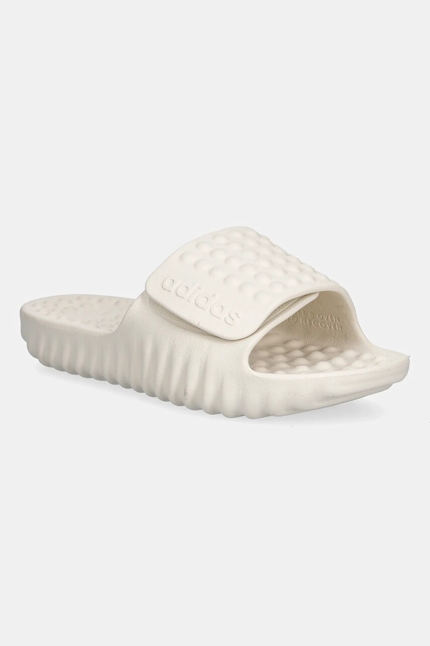 Šľapky adidas Adissage 360Rec béžová farba, JQ8057