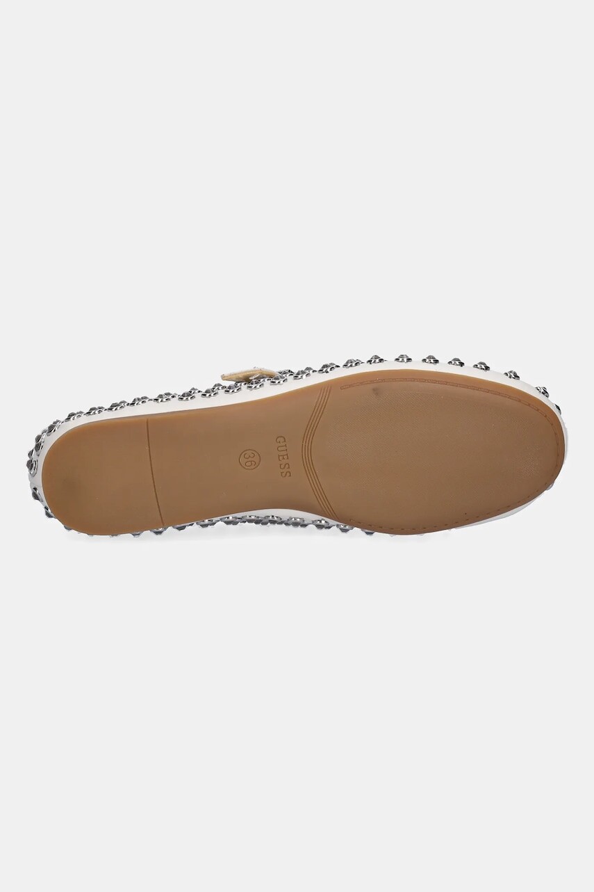Baleríny Guess KALIDAL biela farba, FLTKDL ELE02