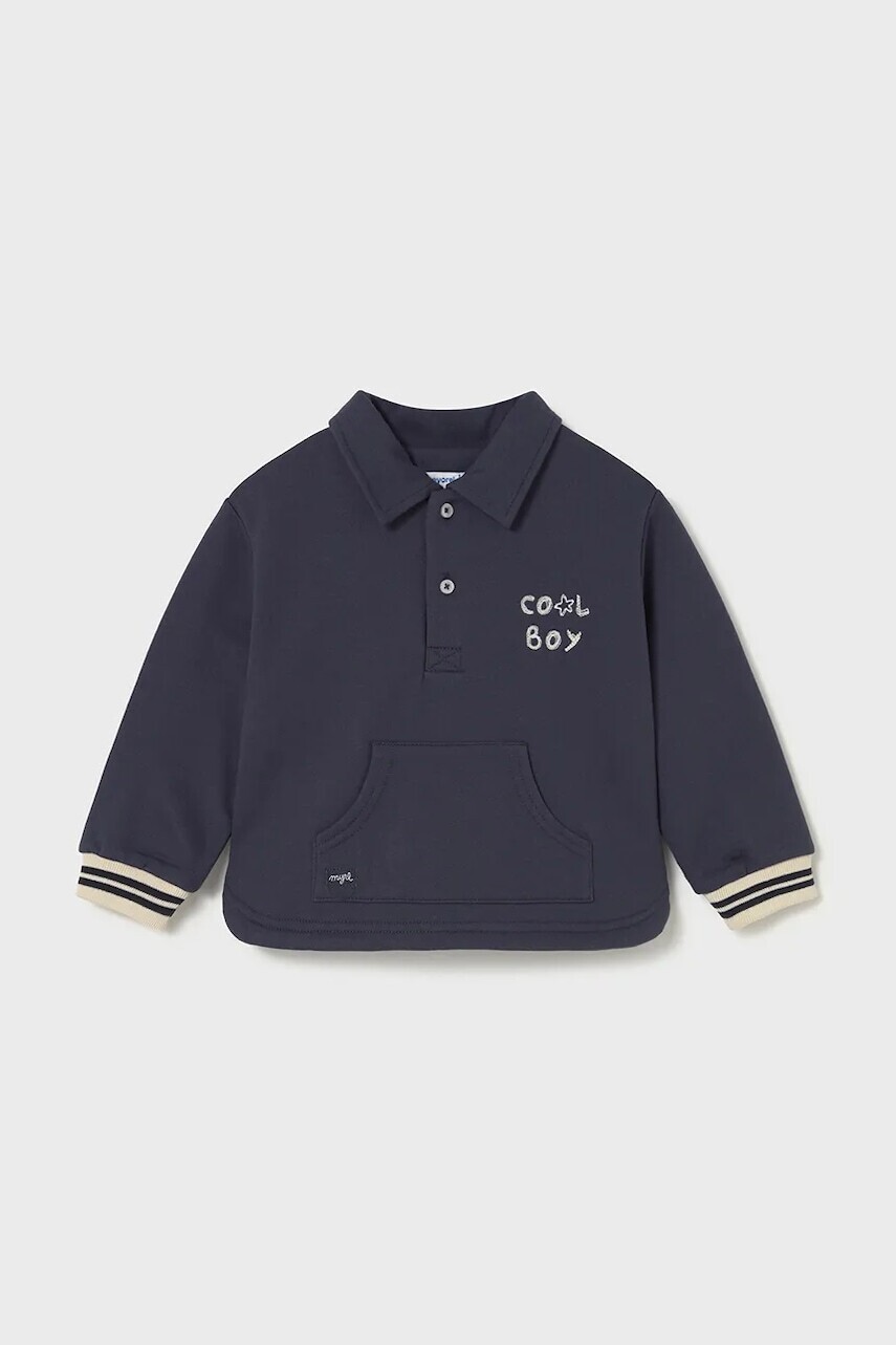 Mikina Mayoral tmavomodrá farba, 2415