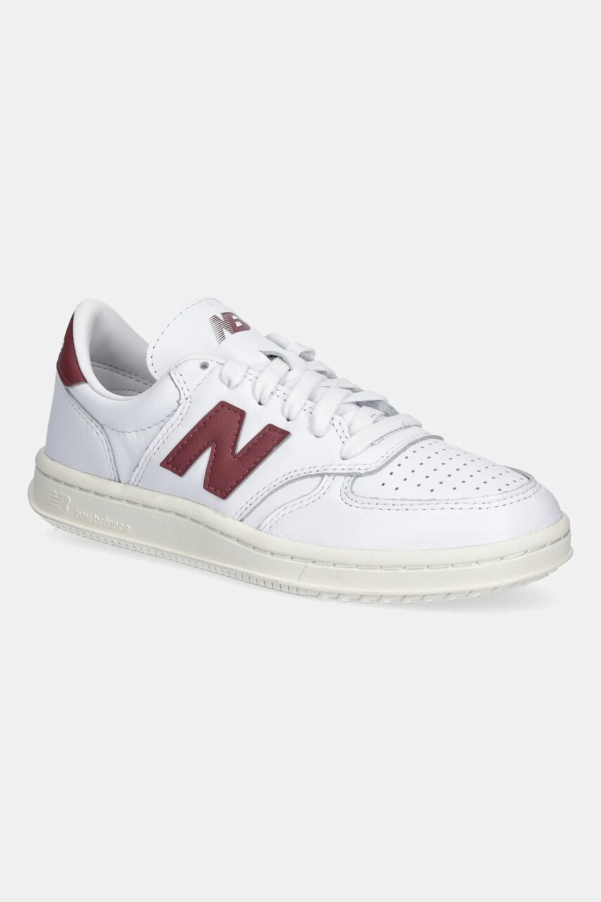 Kožené tenisky New Balance CT500 biela farba, CT500LPB