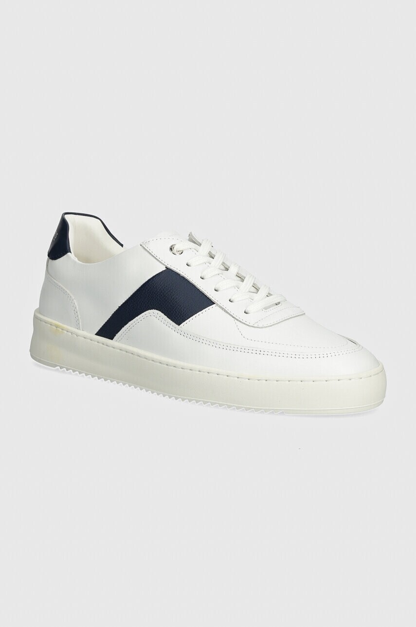Kožené tenisky Filling Pieces Mondo Game biela farba, 46733151658