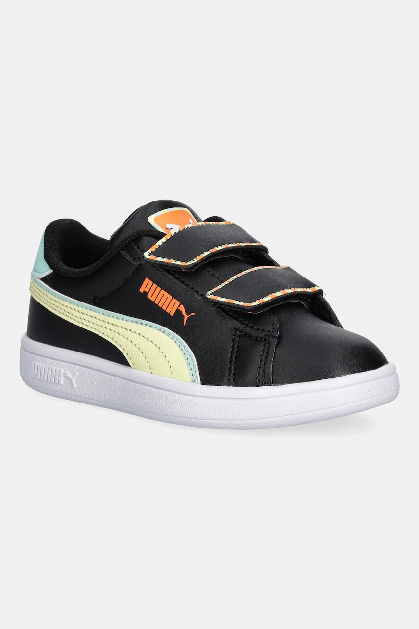 Detské tenisky Puma Puma Smash 3.0 Playdate V PS čierna farba, 402830