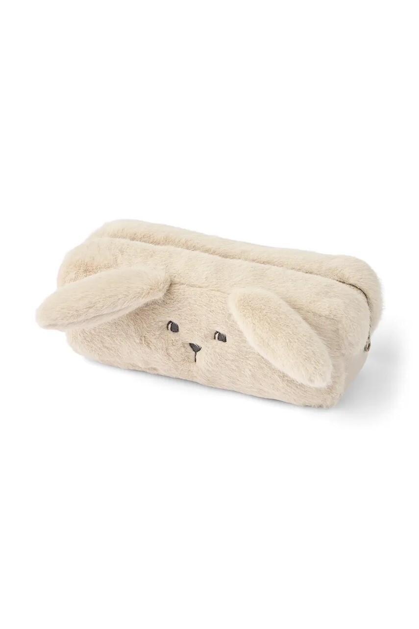 Peračník Liewood Beno Rabbit Pencil Case béžová farba, LW20093