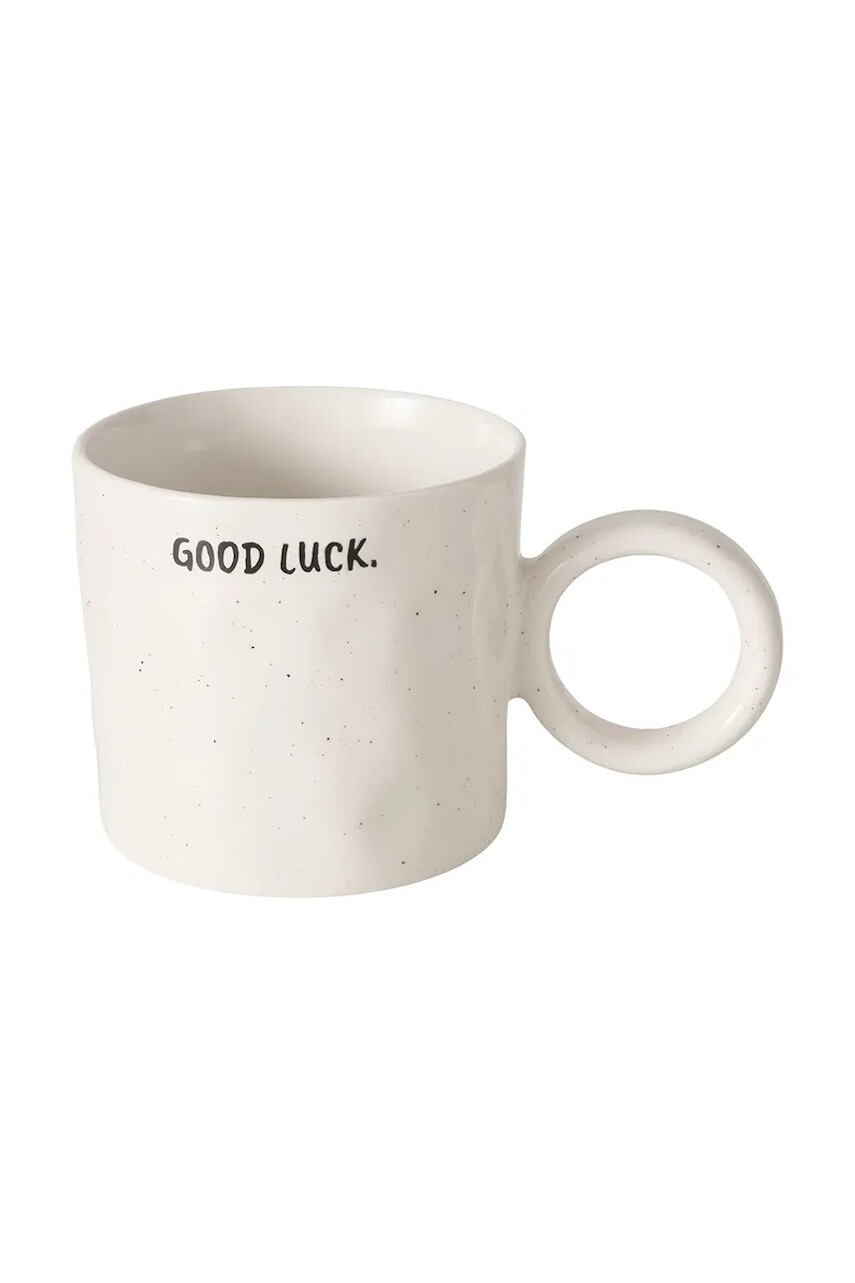 Hrnček Boltze Jumbo 420 ml biela farba