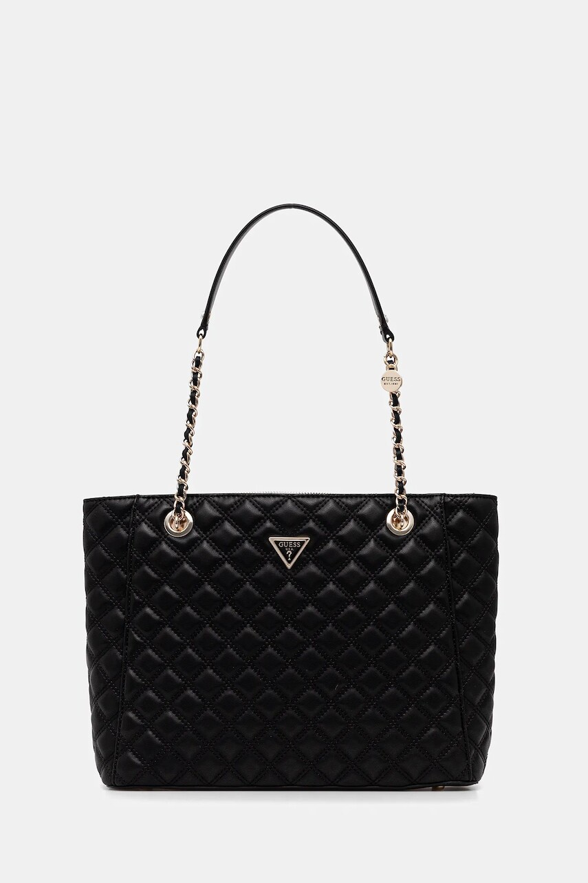 Kabelka Guess GIULLY čierna farba, HWQG96 73240