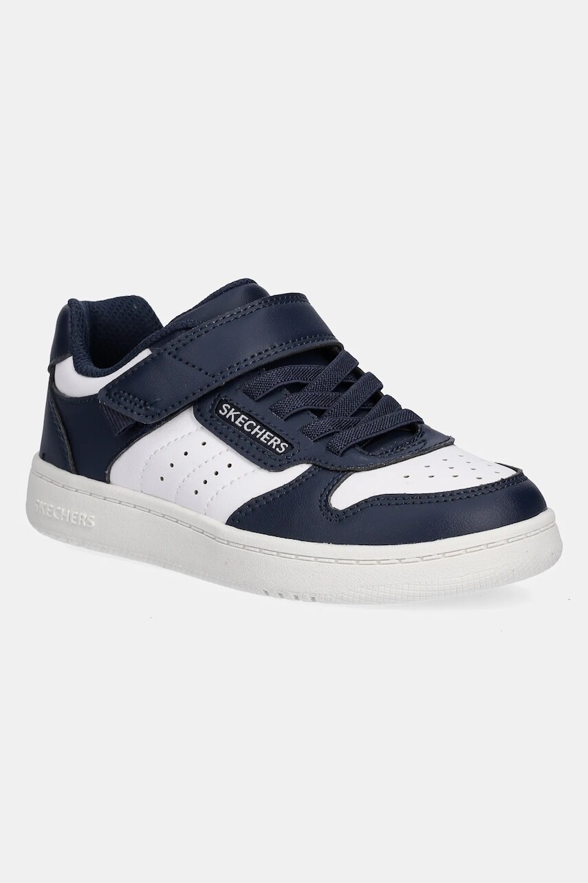 Detské tenisky Skechers QUICK STREET tmavomodrá farba