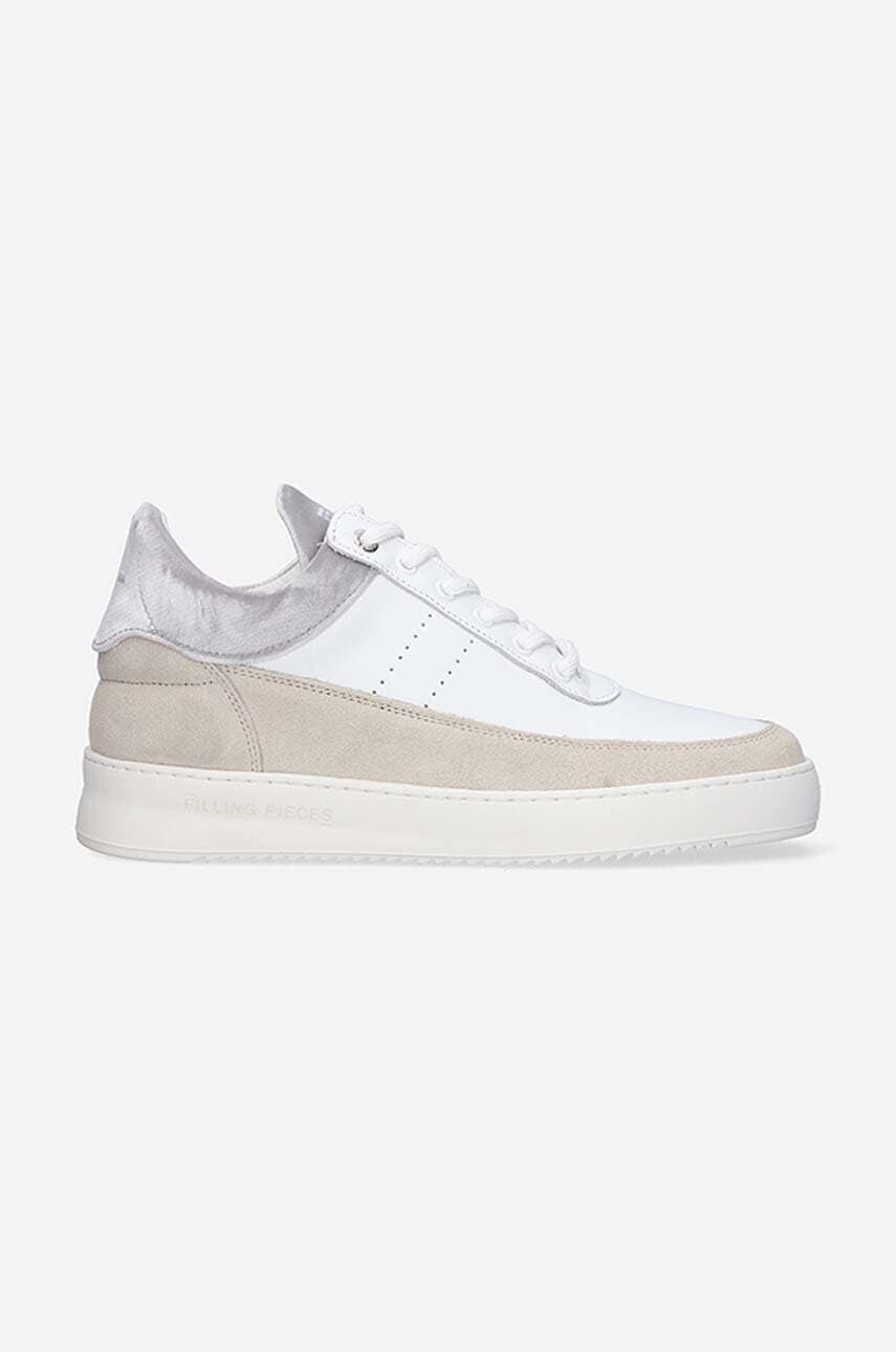 Semišové topánky Filling Pieces Low Eva 51325071975 Low Eva biela farba, 51325071975