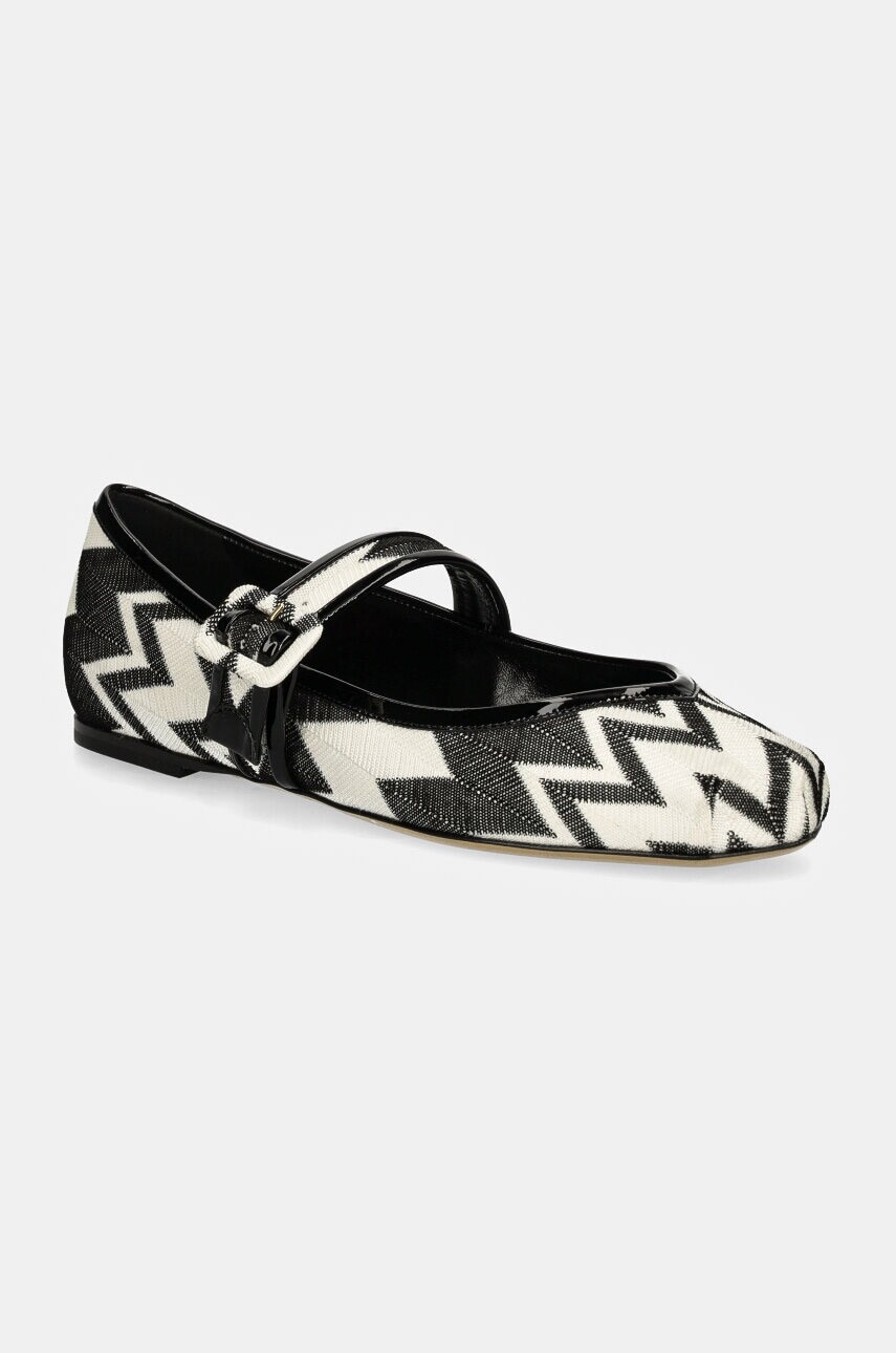 Baleríny Missoni Jean čierna farba, MW44_022