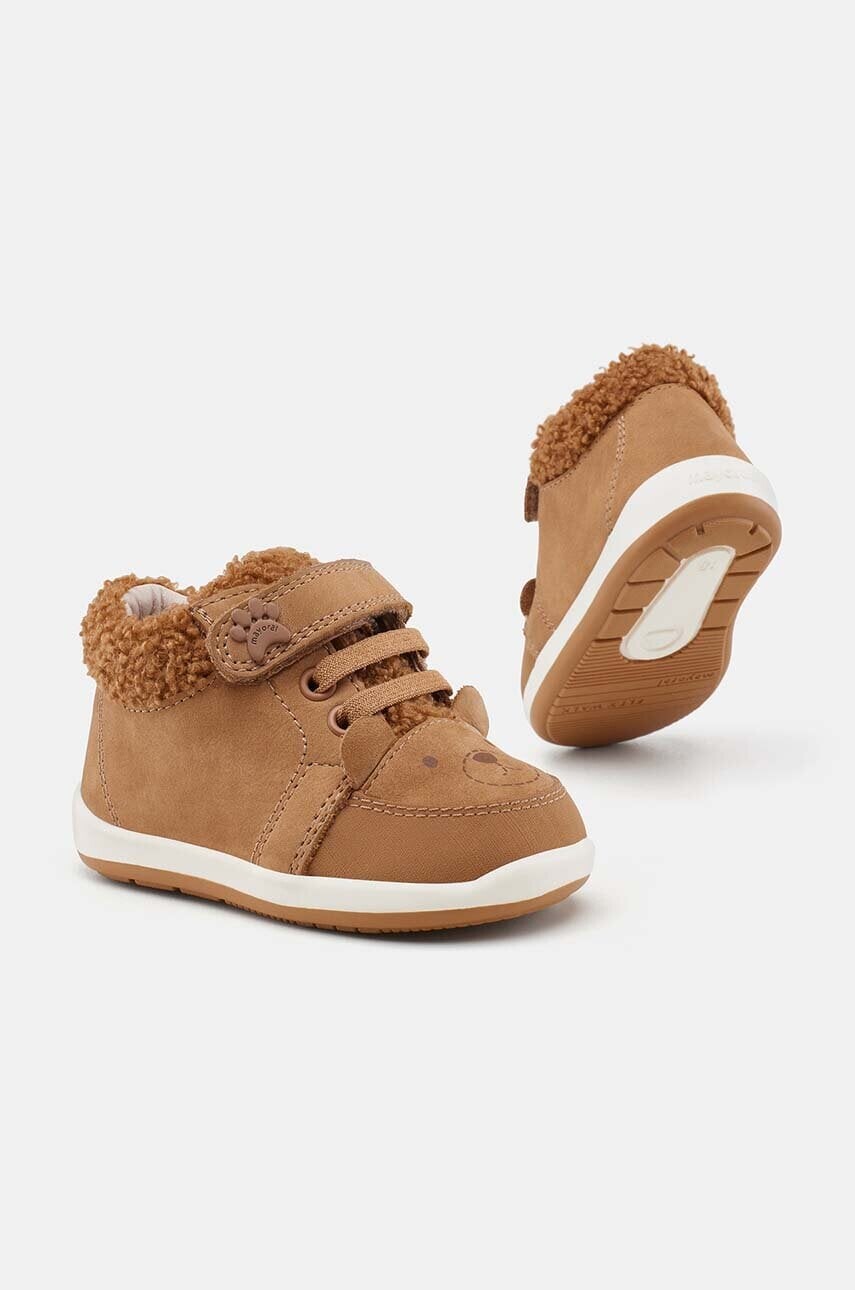 Detské zimné topánky Mayoral hnedá farba, 42498