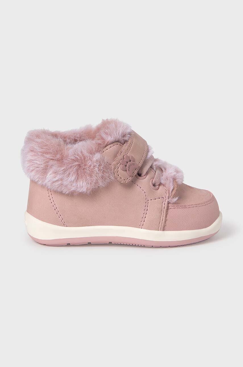 Detské zimné topánky Mayoral ružová farba, 42498
