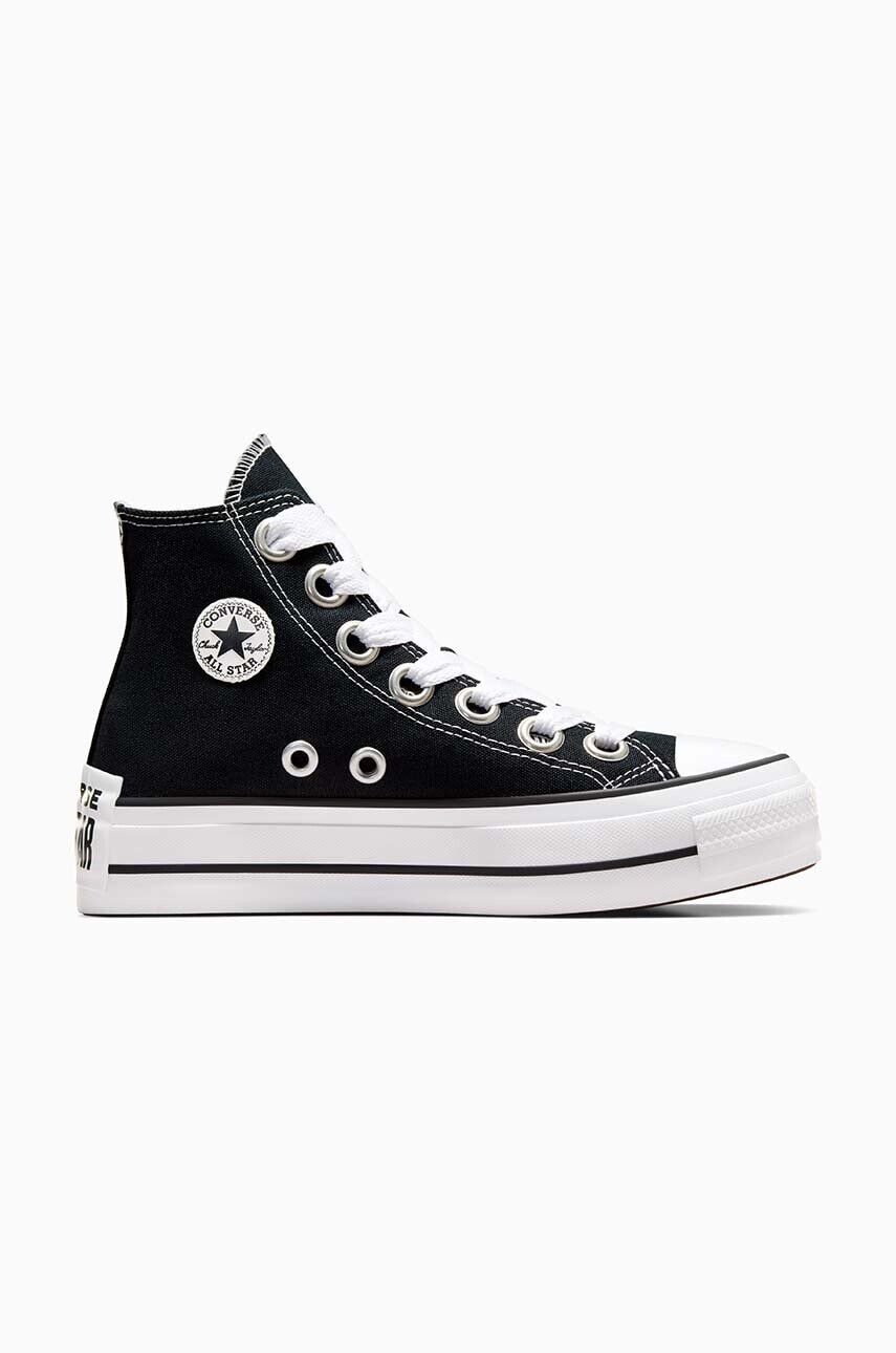 Tenisky Converse Chuck Taylor All Star Lift čierna farba, A10424C