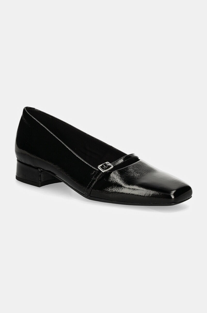 Kožené balerínky Vagabond Shoemakers DEBBI čierna farba, 5818-160-20
