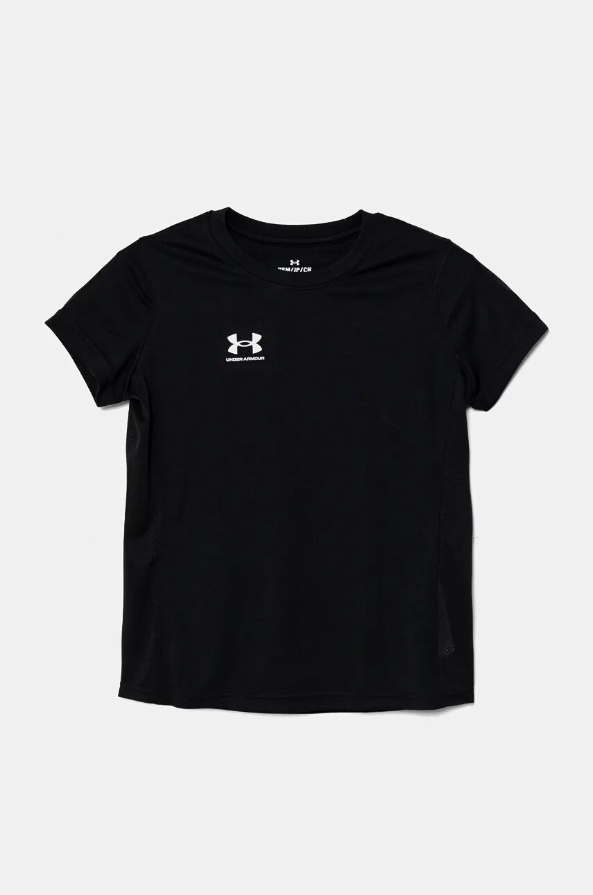 Detské tričko Under Armour G s Ch. Train SS čierna farba, 1379456