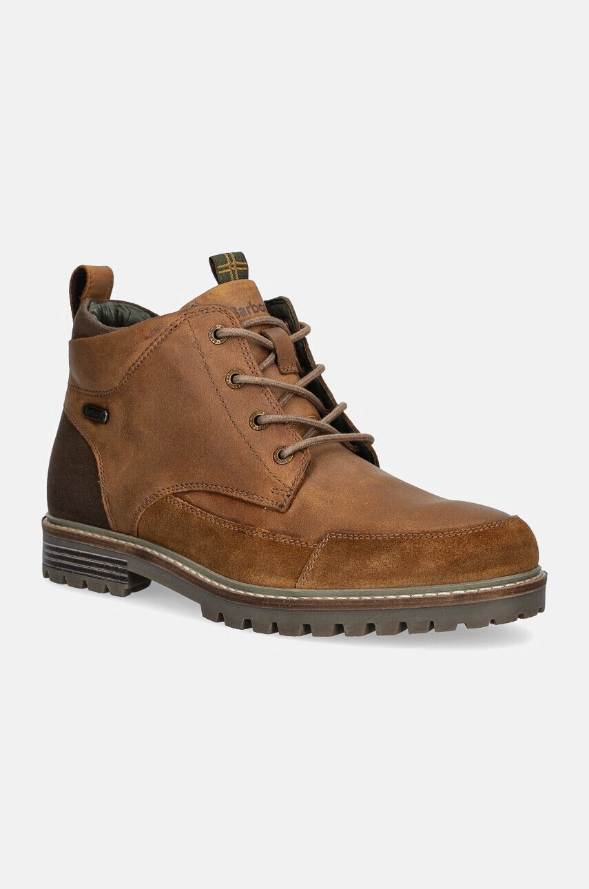 Topánky Barbour Quartz pánske, hnedá farba, MFO0774TA72