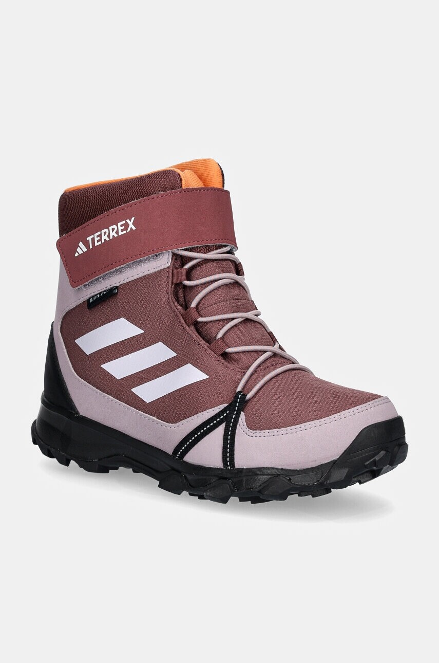 Detské topánky adidas TERREX TERREX SNOW CF R.RDY ružová farba, ID0936
